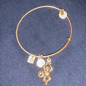 Alex and Ani Gold Monkey Bracelet